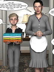 Vanilla-skinned oldie with massive ass withstands a hardcore incest fucking