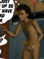 Witty toon story with a  mother accidentally fucked by her sonny