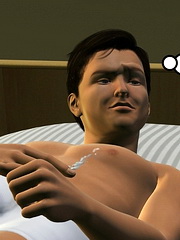 Sex-frenzied blood relatives banging like crazy rabbits in this scene